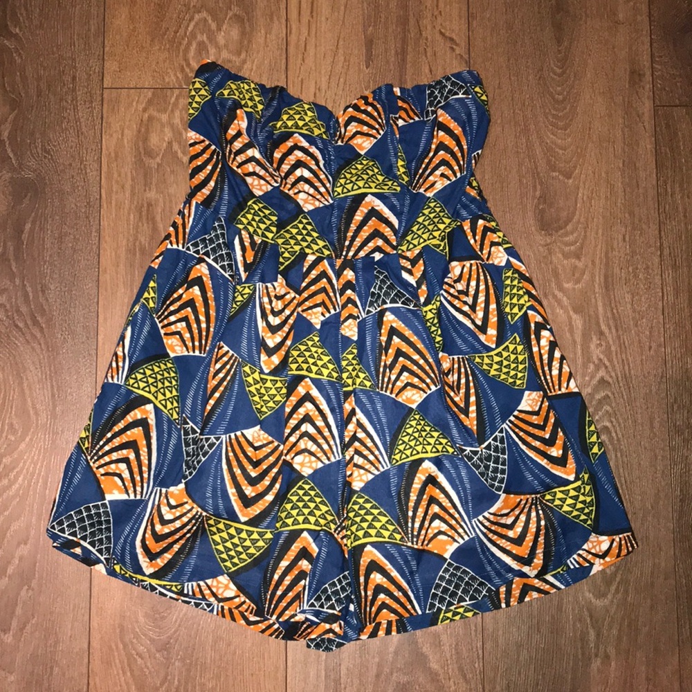 Patterned Romper - image 1